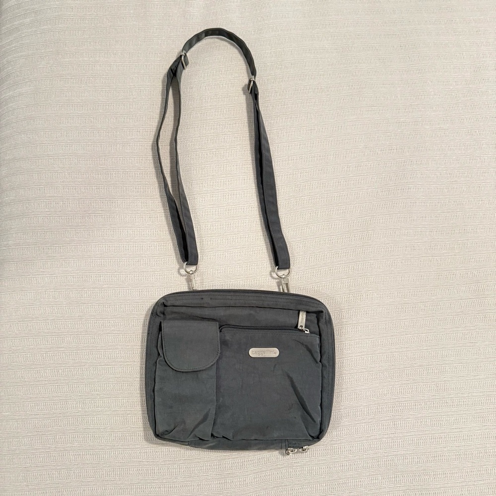 Baggallini Charcoal Messenger Bag